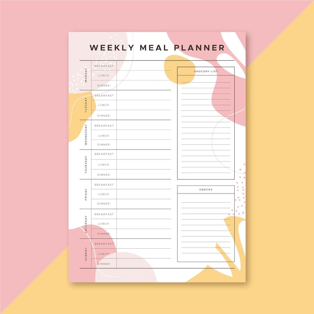 Meal planner