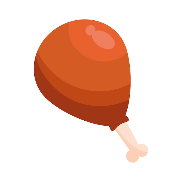 Free vector meat product chicken leg