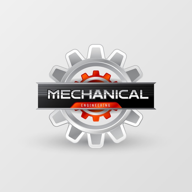 Free vector mechanical engineering logo design