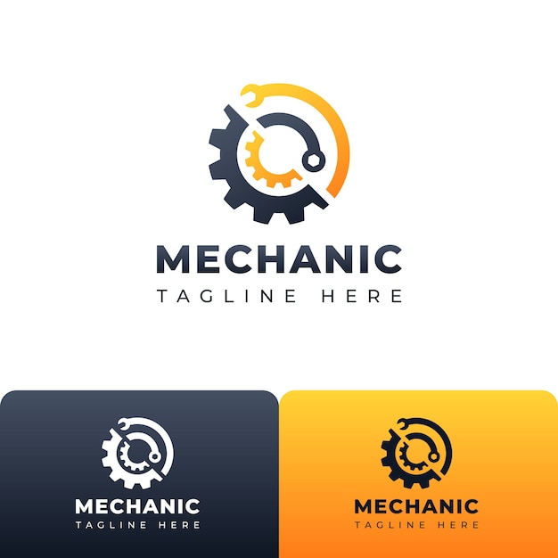 Mechanical engineering logo design