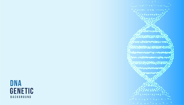 Medical background with dna structure