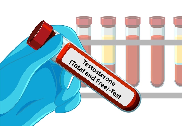Free Vector medical blood test illustration