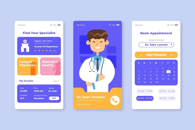 Medical booking app