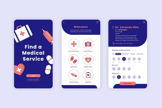 Medical booking app