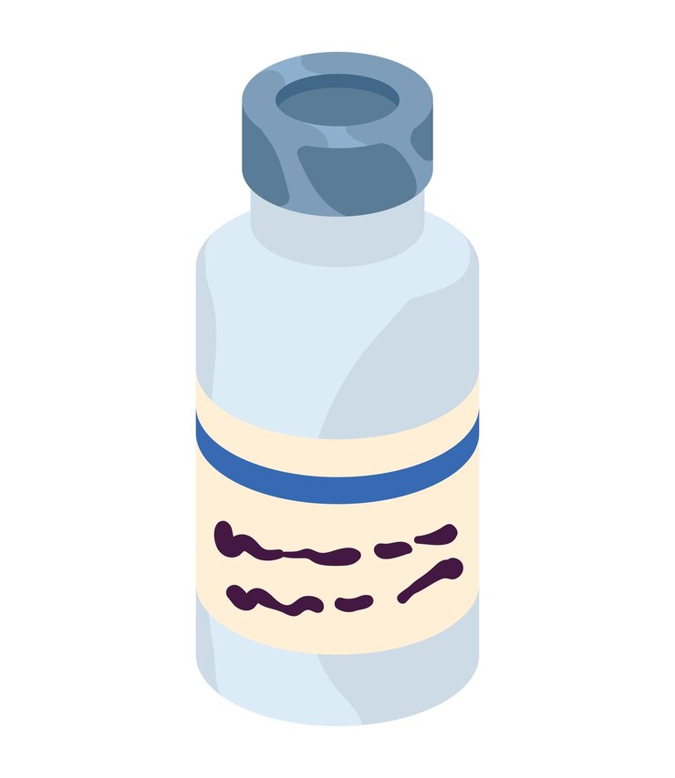 무료 Vector 의약품 병 의약품 분리 그림