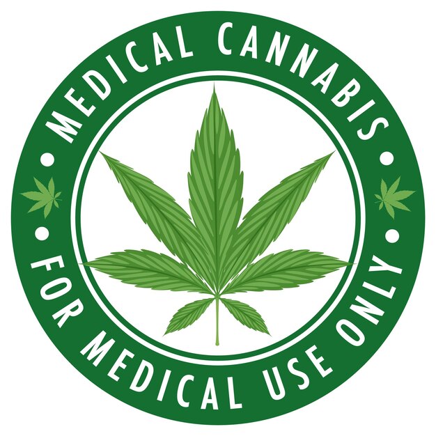 Medical Cannabis Badge Logo