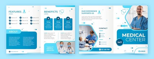 Medical center template design