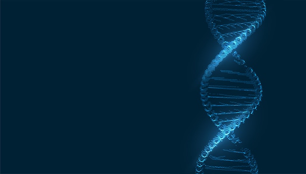 Медицинская структура ДНК фон с пространством для текста