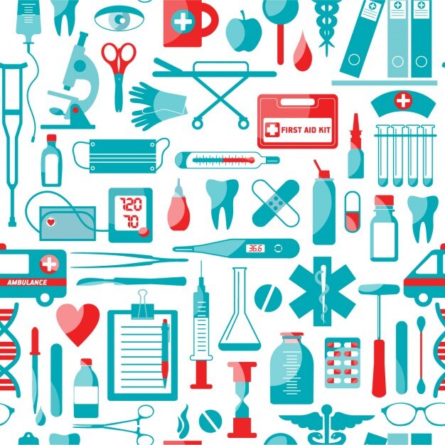 Medical Instruments Set. A Collection Of Medical Tools A Flat Vector  Illustration, Medical Equipment. Royalty Free SVG, Cliparts, Vectors, and  Stock Illustration. Image 97729808.