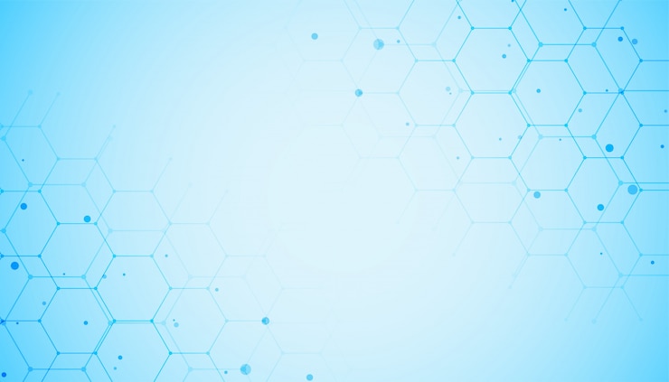 Free Vector medical and healthcare in blue color
