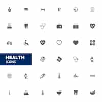 Free vector medical icon collection