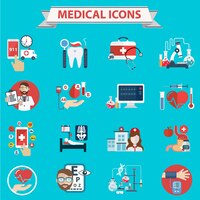 medical icons collection