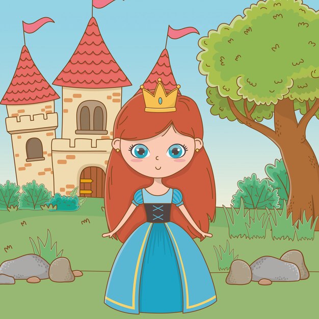 Мультфильм средневековая принцесса