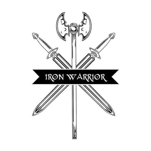 Crossed Swords Logo Vector Images (over 2,100)