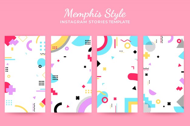 Memphis Instragram Stories Template