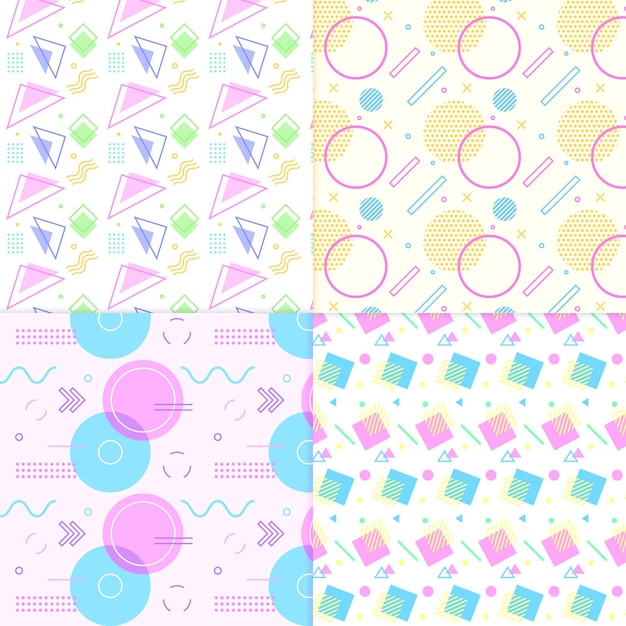 Memphis pattern collection