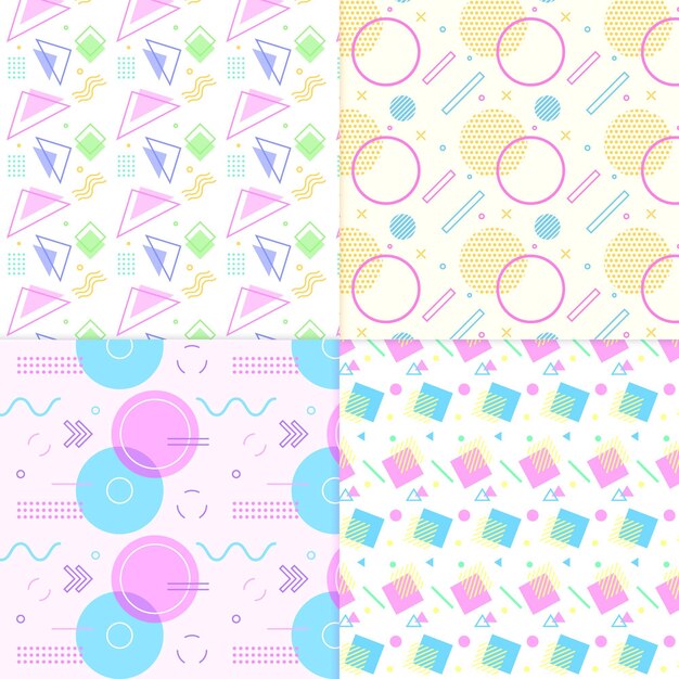 Memphis pattern collection
