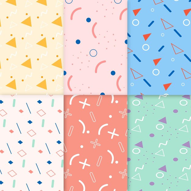 Memphis pattern collection