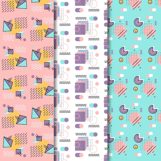 Memphis pattern collection