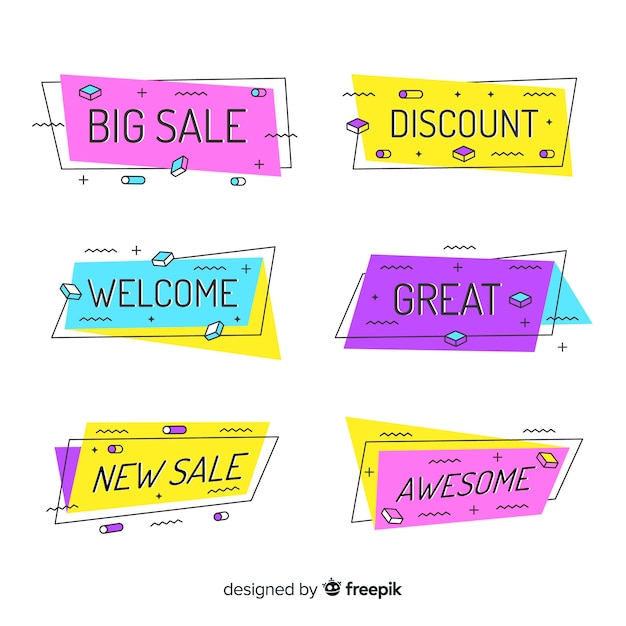 memphis sale banner collection