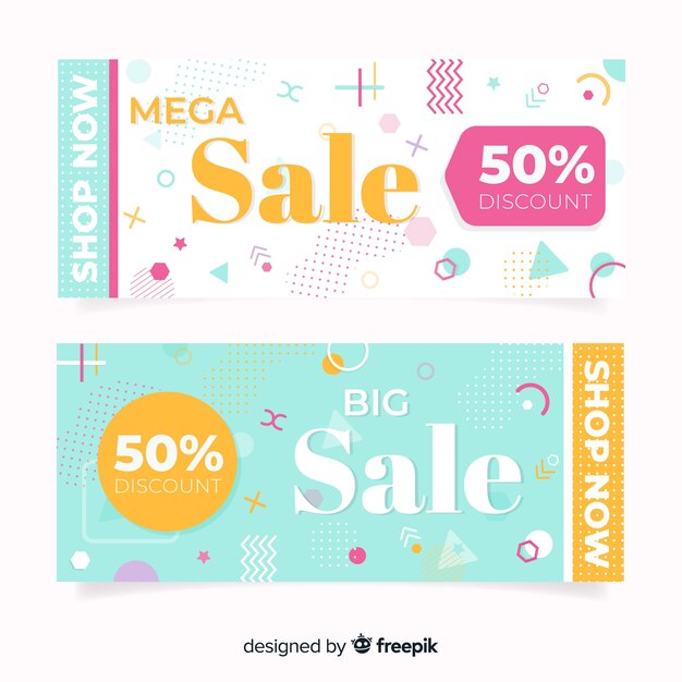 Memphis sale banner collection