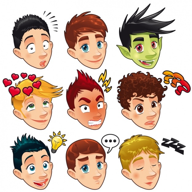 Men head designs