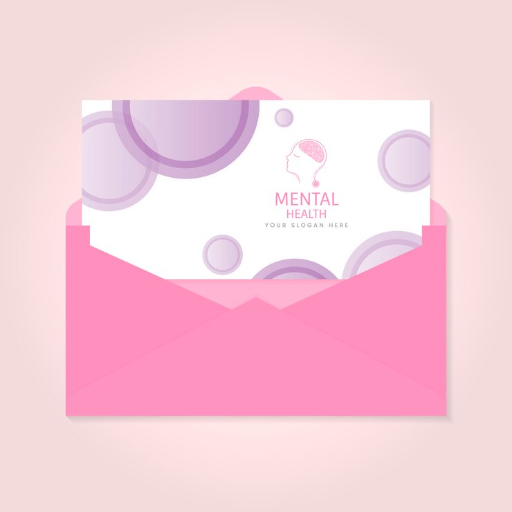 Free Vector mental health advertisement brochure vector