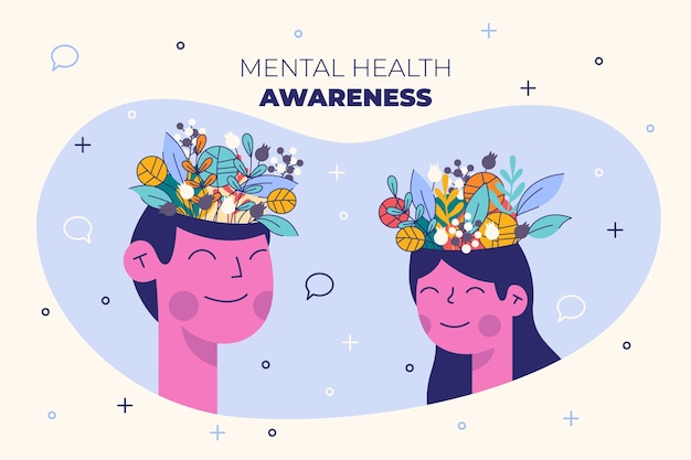 Mental health awareness concept