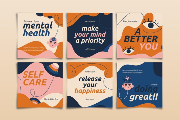 mental health instagram posts collection