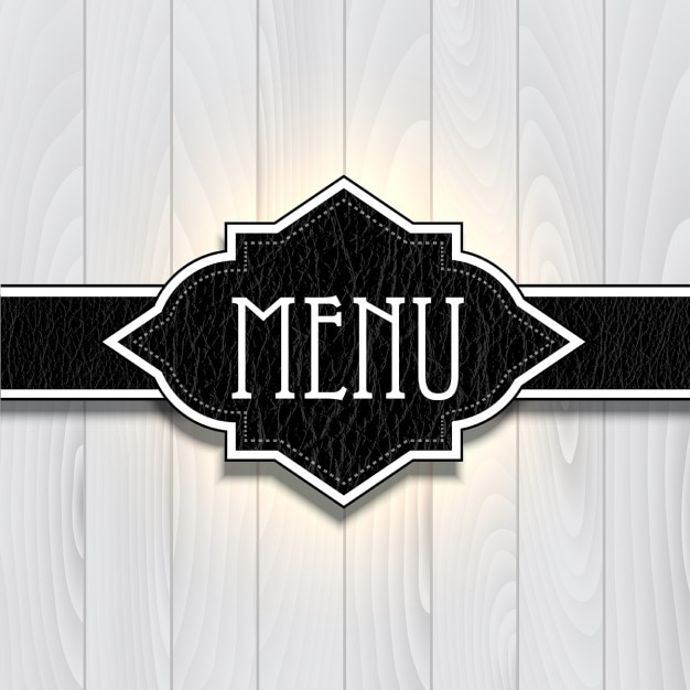 Vettore gratuito menu banner design
