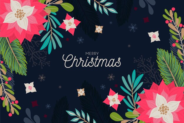 メリークリスマスの背景コンセプト