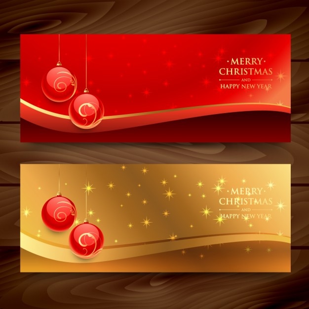 Banner merry christmas