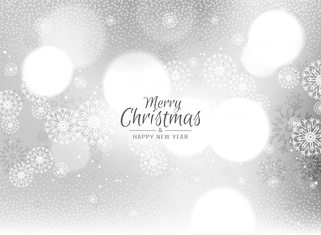 Free vector merry christmas celebration greeting background