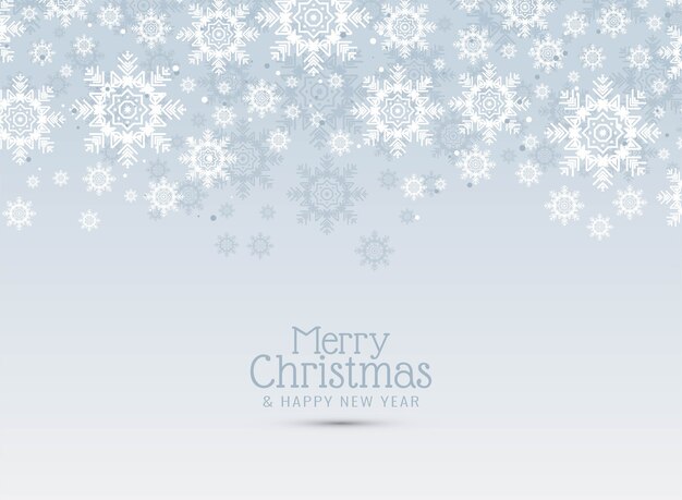 Free Vector merry christmas celebration greeting background  