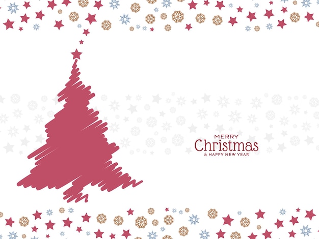 Free vector merry christmas cultural festival decorative background design vector