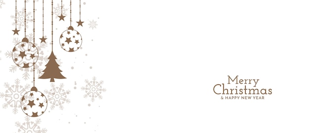 Бесплатное векторное изображение С рождеством христовым фестиваль празднования дизайн
