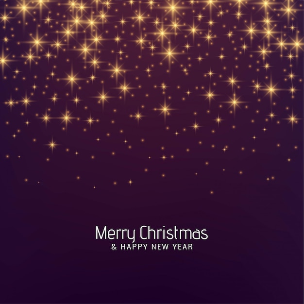 Merry Christmas festival glitters background