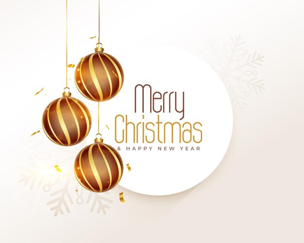 Merry christmas festival greeting design