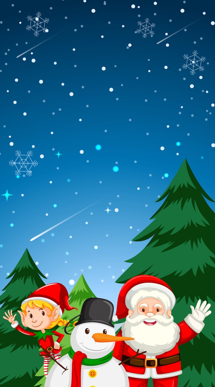 मुफ़्त वेक्टर merry christmas greeting card background with copyspace
