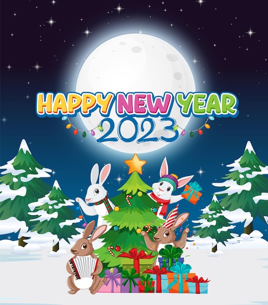 Merry Christmas And Happy New Year 2023