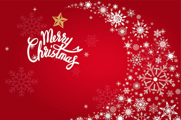 Merry Christmas holiday design background vector