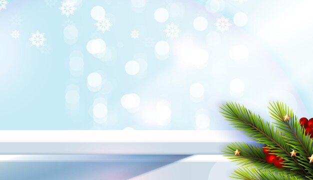 메리 크리스마스는 쇼 화장품 디스플레이 무대 받침대를 위한 기하학 연단 모양입니다.