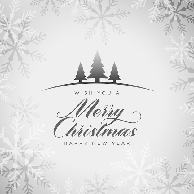 Free vector merry christmas and new year festival celebration background