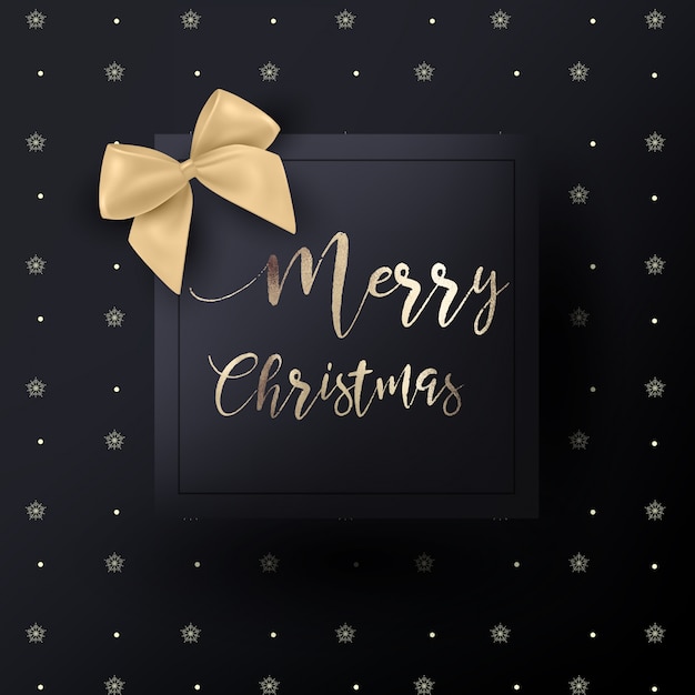 Free vector merry christmas vector card