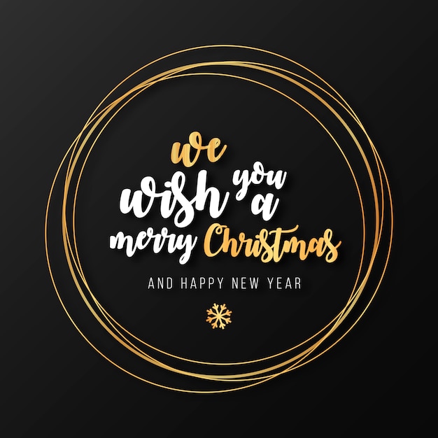 Free vector mery christmas banner