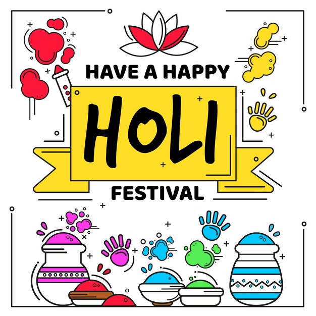 Message for holi festival celebration