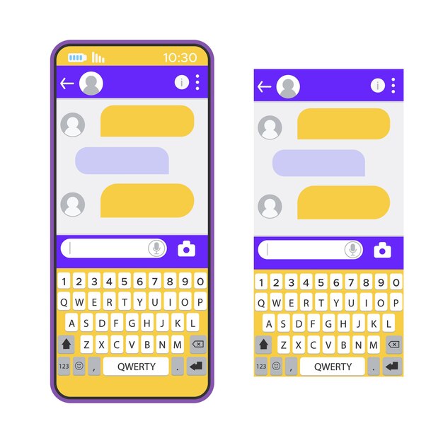 Premium Vector Chatbot Concept Users Chatting With Cute Robot Chat Bot On Smartphone