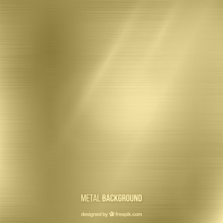 Free Vector metal background in golden tone