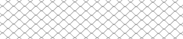 Free vector metal fence mesh pattern steel wire grid