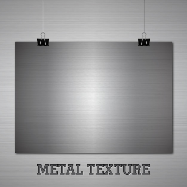 Free vector metal texture background